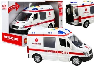 Ambulanssi ääni- ja valoefekteineen hinta ja tiedot | Wenyi Lelut | hobbyhall.fi