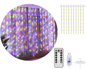 Valoverho Livman 300LED, 3x3m hinta ja tiedot | Jouluvalot | hobbyhall.fi