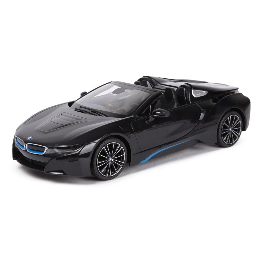 BMW i8 Roadster kauko-ohjattava auto, musta hinta ja tiedot | Poikien lelut | hobbyhall.fi