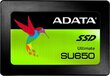 ADATA 240 Gt 2,5" SATA SSD Ultimate SU650. hinta ja tiedot | Kovalevyt | hobbyhall.fi