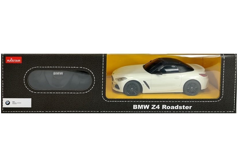 BMW Z4 Roadster, 1:24, valkoinen hinta ja tiedot | Poikien lelut | hobbyhall.fi