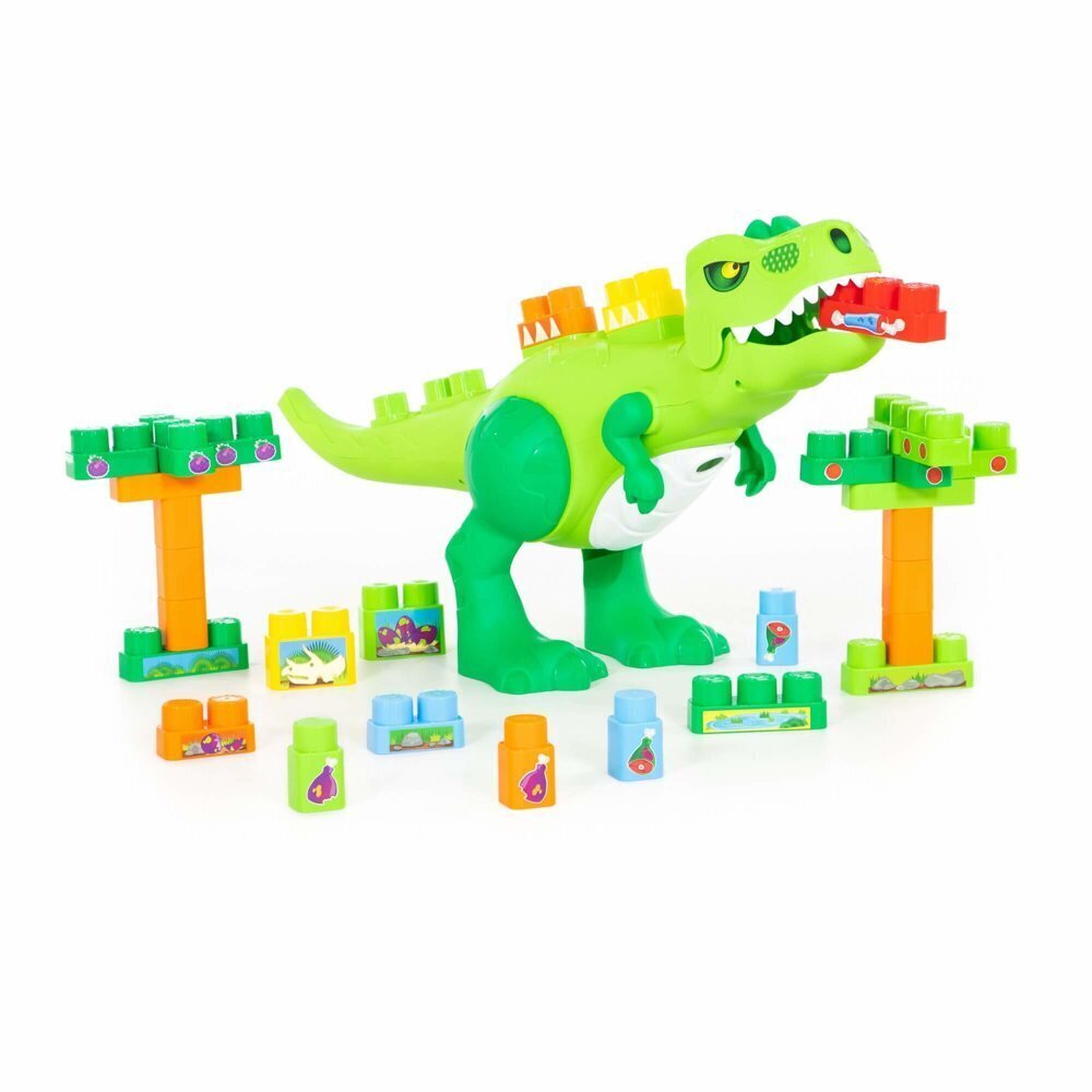 Dinosauruksen Rakennussetti, 30 elementtiä hinta ja tiedot | Poikien lelut | hobbyhall.fi