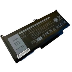 Dell akku F3YGT DM3WC 7900 mAh hinta ja tiedot | Kannettavien tietokoneiden akut | hobbyhall.fi