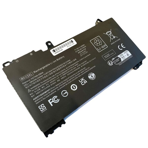 HP akku RE03XL ProBook 440 G6 450 G7 3950 mAh