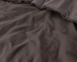 Vuodevaatteet Waffle 200 x 220 cm, tummanruskea, Sleeptime hinta ja tiedot | Pussilakanat | hobbyhall.fi