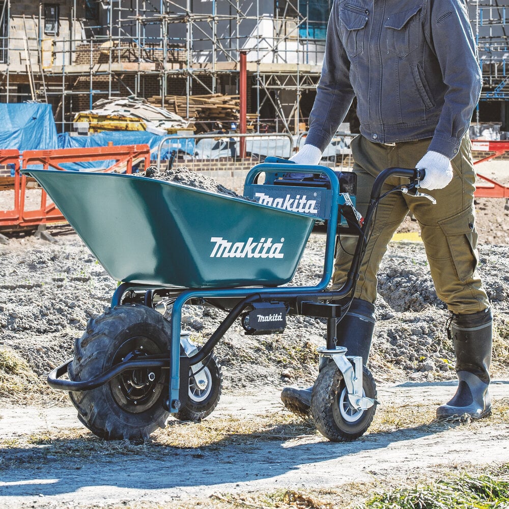 Makita DCU180Z kottikärryn runko, ilman akkua ja laturia hinta ja tiedot | Kottikärryt ja puutarhakärryt | hobbyhall.fi