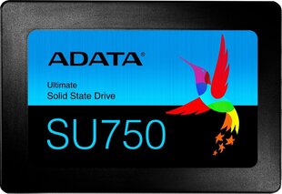 ADATA 256 Gt 2,5" SATA SSD Ultimate SU750. hinta ja tiedot | Kovalevyt | hobbyhall.fi