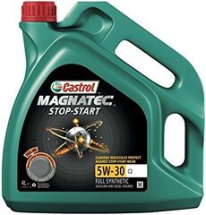 Castrol Magnatec STOP START 5W30 C3 moottoriöljy, 4L hinta ja tiedot | Moottoriöljyt | hobbyhall.fi