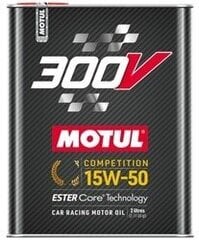 Oil Motul 300V Competition 15W50, 2L (110860) hinta ja tiedot | Motul Voiteluaineet | hobbyhall.fi