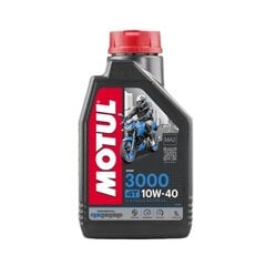 Öljy MOTUL 3000 4T 10W40 1ltr (107672) hinta ja tiedot | Motul Autotuotteet | hobbyhall.fi