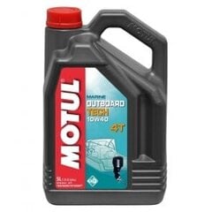 Öljy MOTUL OUTBOARD TECH 4T 10W40 5ltr (106354) hinta ja tiedot | Moottoriöljyt moottoripyörille | hobbyhall.fi