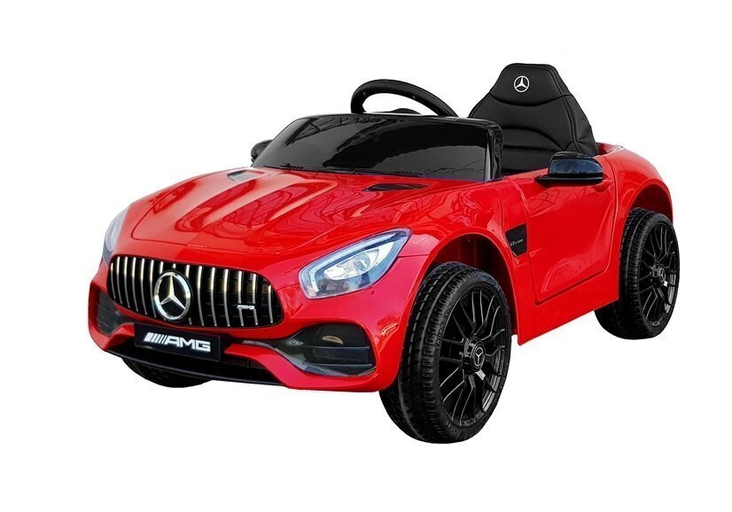 Sähkökäyttöinen urheiluauto Mercedes SLS AMG GT R, punainen hinta ja tiedot | Lasten sähköautot | hobbyhall.fi