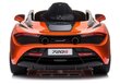 McLaren -sähköinen avoauto, maalattu, oranssi hinta ja tiedot | Lasten sähköautot | hobbyhall.fi