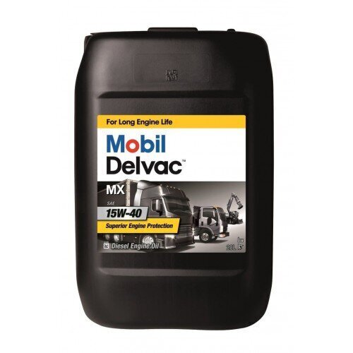 Mobil Delvac MX 15W-40, 20L hinta ja tiedot | Moottoriöljyt | hobbyhall.fi