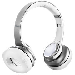 EVOLVEO SupremeSound 8EQ, Bluetooth-kuulokkeet kaiuttimella ja taajuuskorjaimella 2in1, hopea hinta ja tiedot | Kuulokkeet | hobbyhall.fi