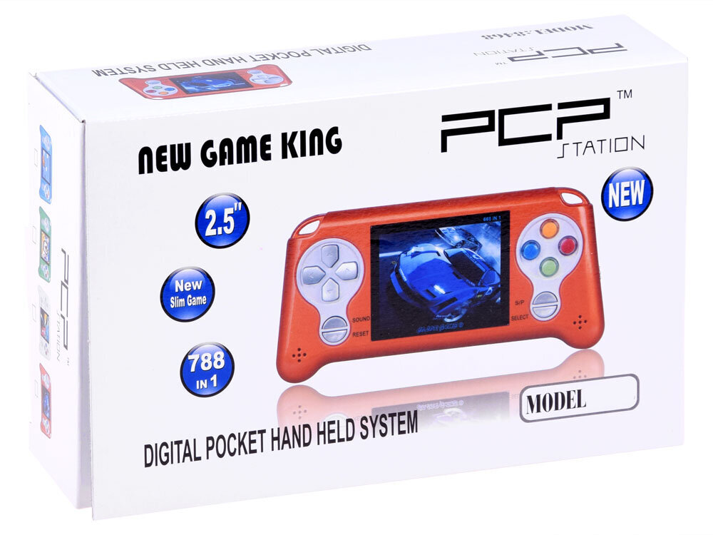 Game King, 70 peliä, punainen hinta ja tiedot | Kehittävät lelut | hobbyhall.fi