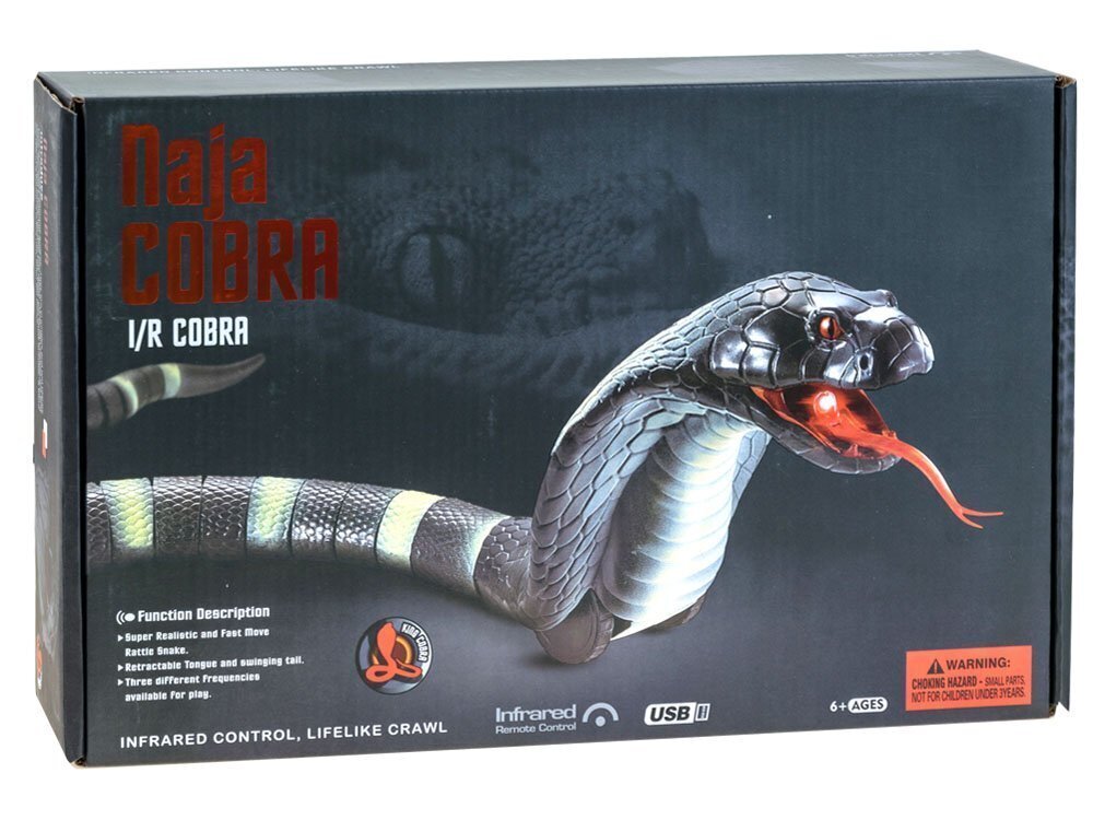 Kauko-ohjattava violetti käärme Cobra hinta ja tiedot | Poikien lelut | hobbyhall.fi