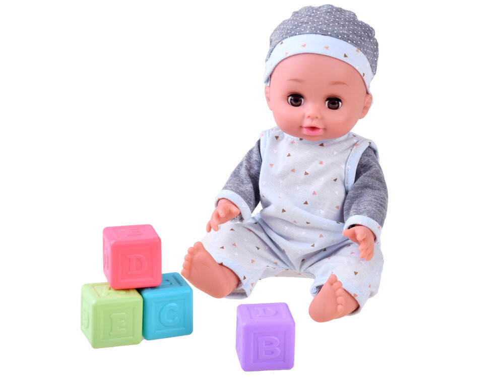 Vauvanukke tarvikkeineen, 30 cm hinta ja tiedot | Tyttöjen lelut | hobbyhall.fi
