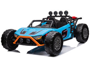 Kaksipaikkainen sähköauto Auto Buggy Racing, sininen hinta ja tiedot | Buggy Lapset | hobbyhall.fi