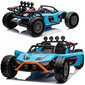 Kaksipaikkainen sähköauto Auto Buggy Racing, sininen hinta ja tiedot | Lasten sähköautot | hobbyhall.fi