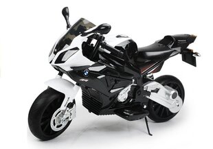 Lasten sähkömoottoripyörä BMW S1000RR, musta hinta ja tiedot | Lasten sähköautot | hobbyhall.fi