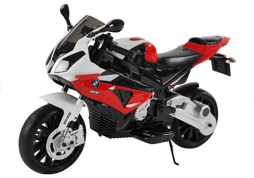 BMW S1000RR sähkömoottoripyörä, punainen hinta ja tiedot | Lasten sähköautot | hobbyhall.fi