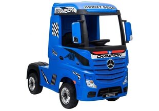 Lasten sähköauto Mercedes Actros, sininen hinta ja tiedot | Lasten sähköautot | hobbyhall.fi