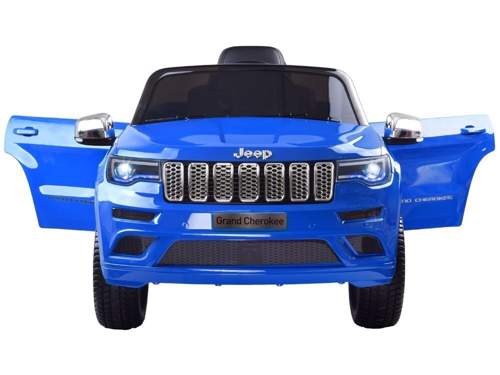 Yksipaikkainen sähköauto Jeep Grand Cherokee, sininen hinta ja tiedot | Lasten sähköautot | hobbyhall.fi