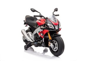 Sähkömoottoripyörä lapsille Aprilia Tuono V4, punainen. hinta ja tiedot | Lasten sähköautot | hobbyhall.fi