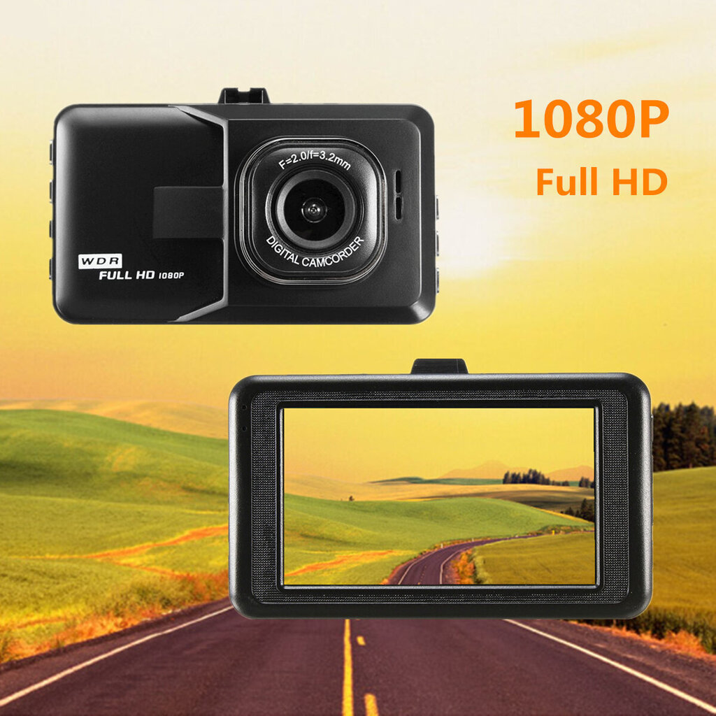 Autokamera 1080p Full HD -video - BlackBox hinta ja tiedot | Autokamerat | hobbyhall.fi