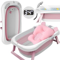 Silikoninen vauvakylpyamme, vaaleanpunainen hinta ja tiedot | Ei ole määritelty Vauvatarvikkeet | hobbyhall.fi
