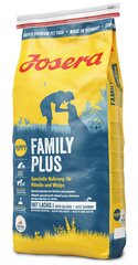 Kuivaruoka koirille Josera Family Plus 15 kg hinta ja tiedot | Koiran kuivaruoka | hobbyhall.fi