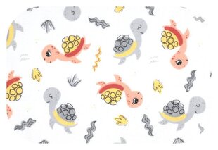 Ega puuvillaharso 70x80 cm, kilpikonnat hinta ja tiedot | Vauvan hoitoalustat ja tekstiilit | hobbyhall.fi
