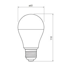 LED-lamppu GTV LD-PC2A60Rgbw-10W hinta ja tiedot | GTV Kodin remontointi | hobbyhall.fi