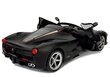 R/C Ferrari Aperta Rastar 1:14 kauko-ohjattava auto, musta hinta ja tiedot | Poikien lelut | hobbyhall.fi