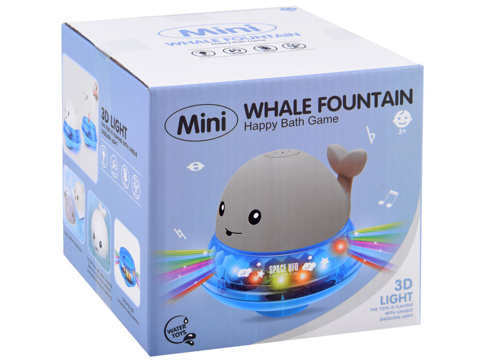 Vuorovaikutteinen lelu - Happy Whale, valkoinen hinta ja tiedot | Vauvan lelut | hobbyhall.fi