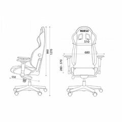 Pelituoli Sparco ICON S00998NRNR Musta hinta ja tiedot | Toimistotuolit | hobbyhall.fi