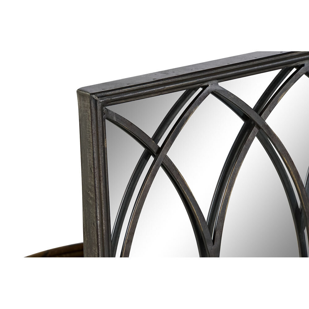 Peili kiinnikkeellä DKD Home Decor Musta Metalli (40 x 12 x 80 cm) hinta ja tiedot | Peilit | hobbyhall.fi