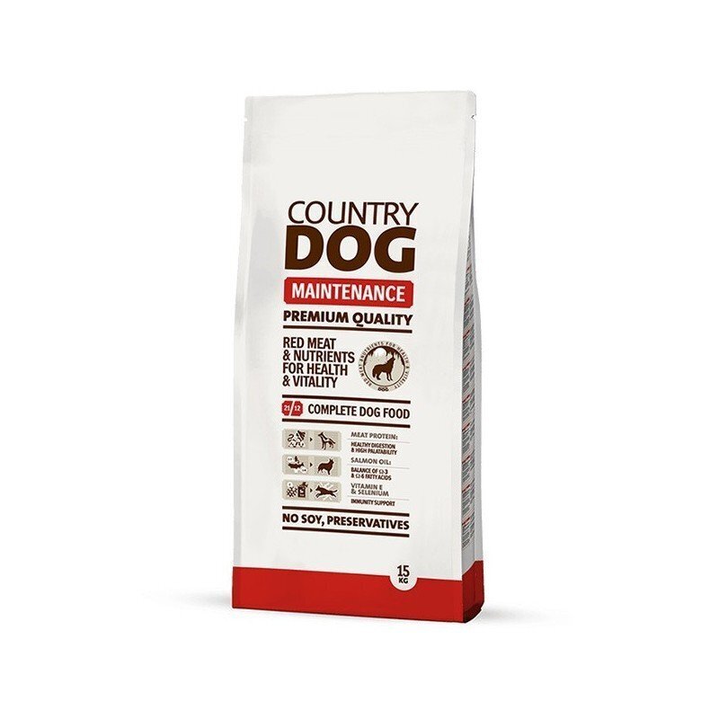 Koiran kuivaruoka Country Dog Maintenance, 15 kg hinta ja tiedot | Koiran kuivaruoka | hobbyhall.fi