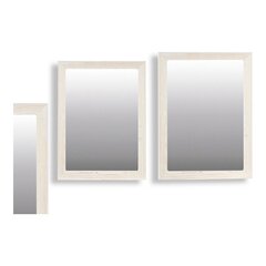 Seinäpeili Canada Valkoinen (60 x 80 x 2 cm) hinta ja tiedot | Peilit | hobbyhall.fi
