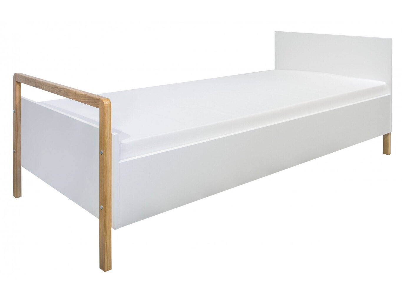 Sänky - Victor, valkoinen, 180x80 hinta ja tiedot | Sängyt | hobbyhall.fi