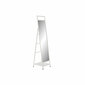 Vapaasti seisova peili DKD Home Decor Peili Metalli Valkoinen Loft (39 x 40 x 160 cm) hinta ja tiedot | Peilit | hobbyhall.fi