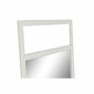 Vapaasti seisova peili DKD Home Decor Peili Metalli Valkoinen Loft (39 x 40 x 160 cm) hinta ja tiedot | Peilit | hobbyhall.fi