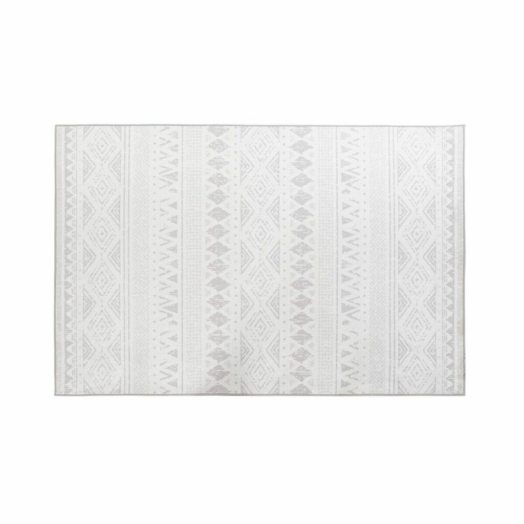 Matto DKD Home Decor Harmaa Valkoinen Ikat (120 x 180 x 0,4 cm) hinta ja tiedot | Isot matot | hobbyhall.fi