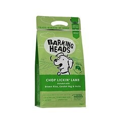 Barking Heads Chop Lickin Lamb kuivaruoka lampaan kanssa, 2 kg hinta ja tiedot | Koiran kuivaruoka | hobbyhall.fi