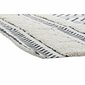 Matto DKD Home Decor Musta Siksak Valkoinen (160 x 226 x 0,7 cm) hinta ja tiedot | Isot matot | hobbyhall.fi