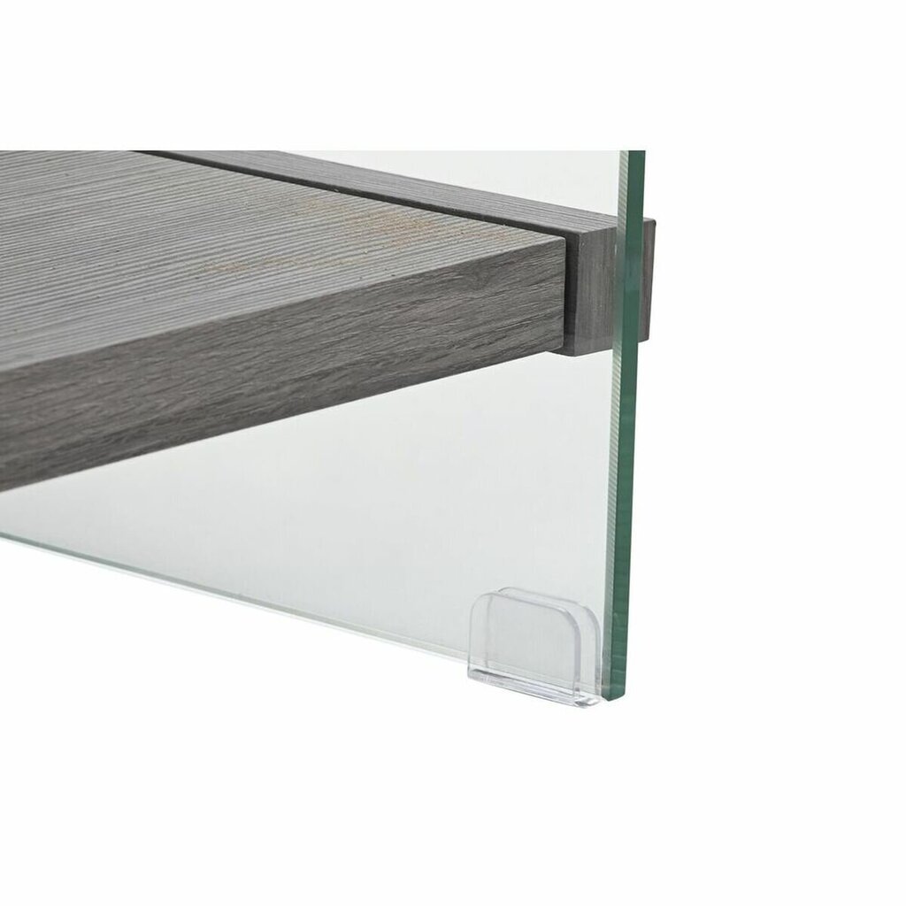 Yöpöytä DKD Home Decor Kristalli MDF Karaistu lasi (50 x 50 x 49 cm) hinta ja tiedot | Yöpöydät | hobbyhall.fi