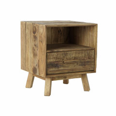 Yöpöytä DKD Home Decor Recycled Wood (55 x 45 x 62 cm) hinta ja tiedot | Yöpöydät | hobbyhall.fi