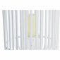 Lamppu DKD Home Decor Kristalli Valkoinen Bambu (28 x 28 x 47 cm) hinta ja tiedot | Kynttilät ja kynttilänjalat | hobbyhall.fi