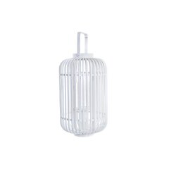 Lamppu DKD Home Decor Kristalli Valkoinen Bambu (28 x 28 x 47 cm) hinta ja tiedot | Kynttilät ja kynttilänjalat | hobbyhall.fi
